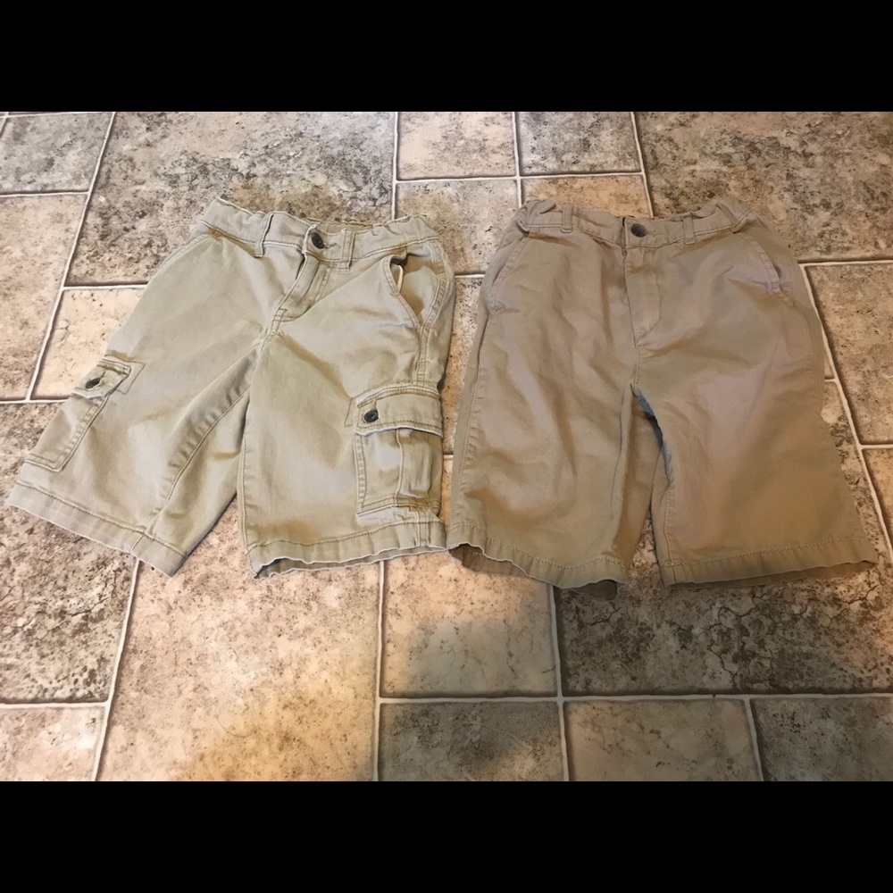 $3 if you bundle 2 Pairs of Boy’s Khaki shorts